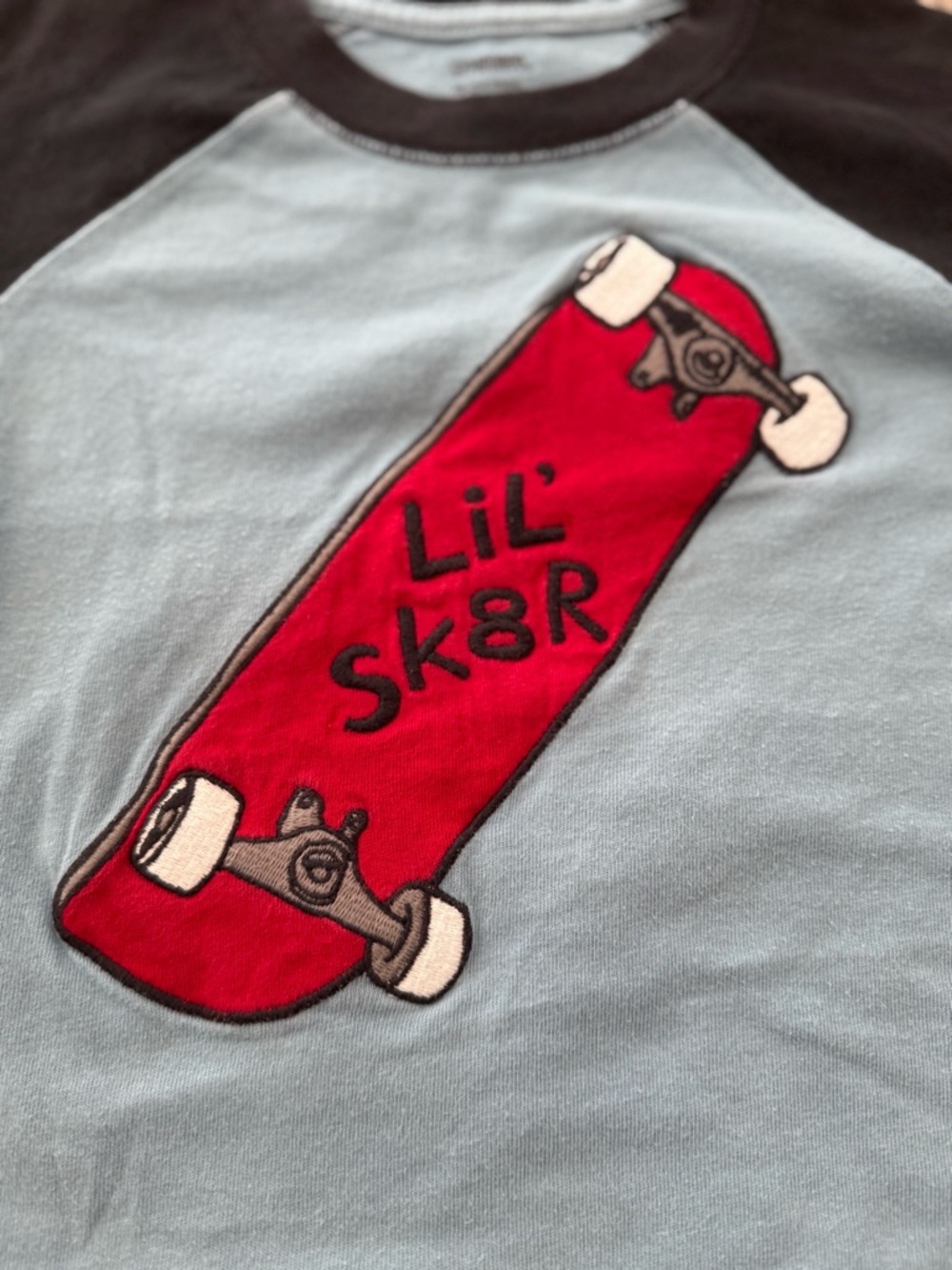 3 Pieces! Gymboree Skateboard T-Shirts Red Shorts Set Boy Size 18-24 month - Picture 7 of 14